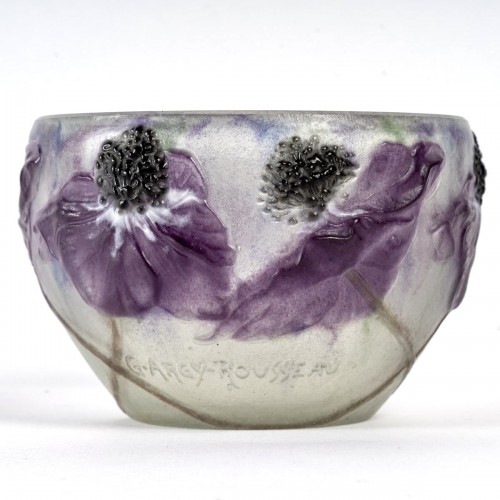 Art Déco - 1920 Gabriel Argy-rousseau - Bowl Anemones