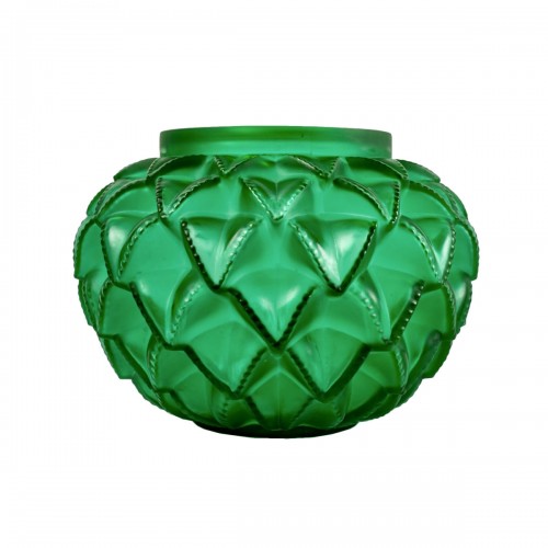 1929 René Lalique - Vase Languedoc