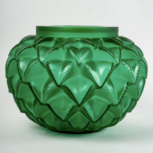 XXe siècle - 1929 René Lalique - Vase Languedoc