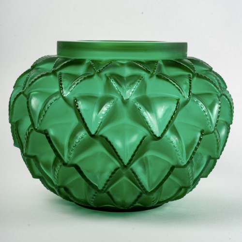 20th century - 1929 René Lalique - Vase Languedoc