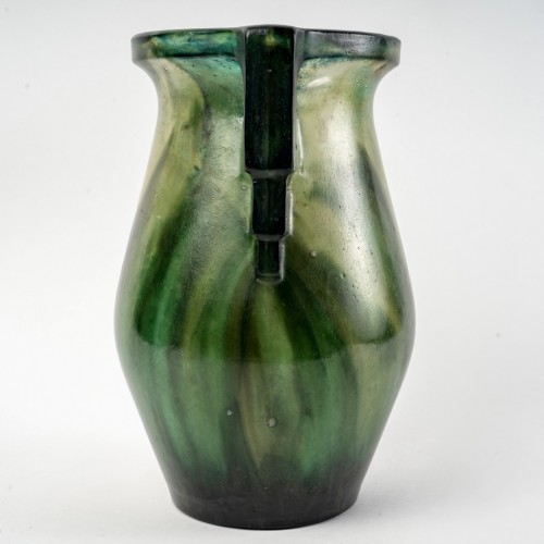 XXe siècle - 1927 Gabriel Argy Rousseau - Vase à Anses Géométriques