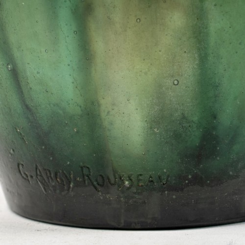 Antiquités - 1927 Gabriel Argy Rousseau - Vase à Anses Géométriques