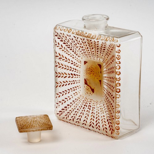Antiquités - 1925 René Lalique - Perfume Bottle La Belle Saison X 2 for Houbigant