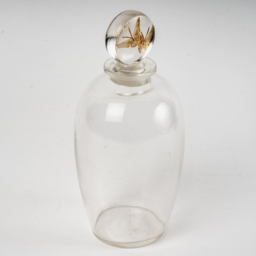 Verrerie, Cristallerie  - 1916 René Lalique - Flacon l'Anneau Merveilleux pour Arys