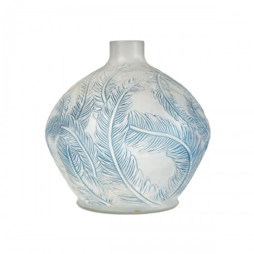 1920 René Lalique - Vase Plumes