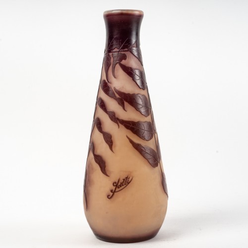 Emile Gallé - Vase &quot;Glycines&quot; - 