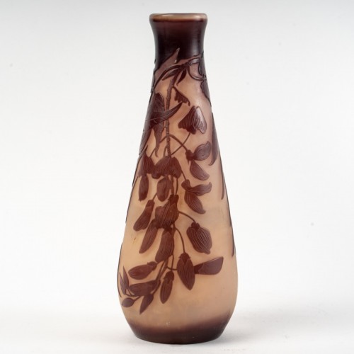 Art nouveau - Emile Gallé - Vase "Glycines"