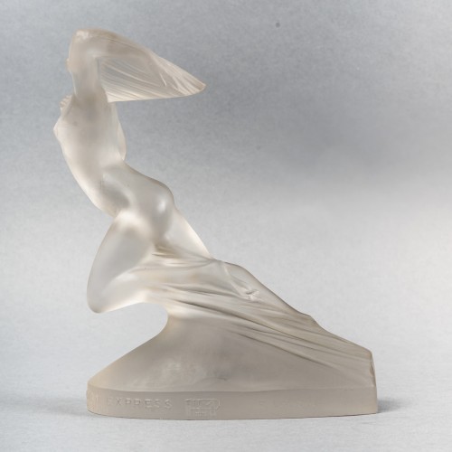 1929 René Lalique - Statuette Côte d&#039;Azur Pullman Express - Art Déco