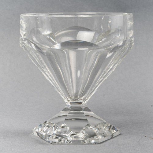 Glass & Crystal  - Val Saint Lambert - Set Of Art Deco Nungesser Crystal - 41 Pieces