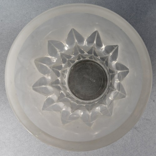 1934 René Lalique - Vase Feuilles - 