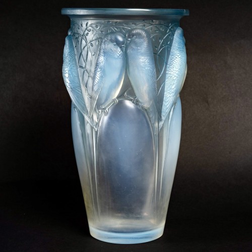 Antiquités - 1924 René Lalique - Vase Ceylan