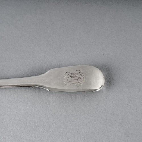  - Puiforcat Cutlery Flatware Set Louvois &amp; Turenne Sterling Silver 162 Pieces