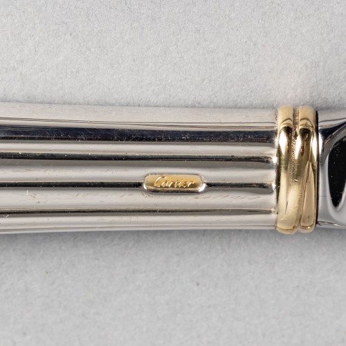 Cartier - Cutlery Flatware Set Must Silver Metal - 79 Pieces - 
