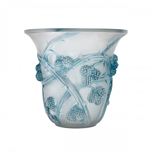 1930 René Lalique - Vase Mûres