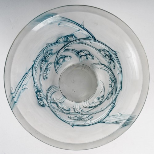 XXe siècle - 1930 René Lalique - Vase Mûres