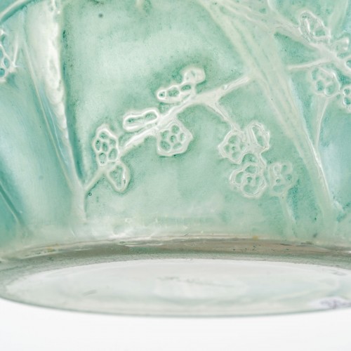 1919 René Lalique - Vase Perruches - Art Déco