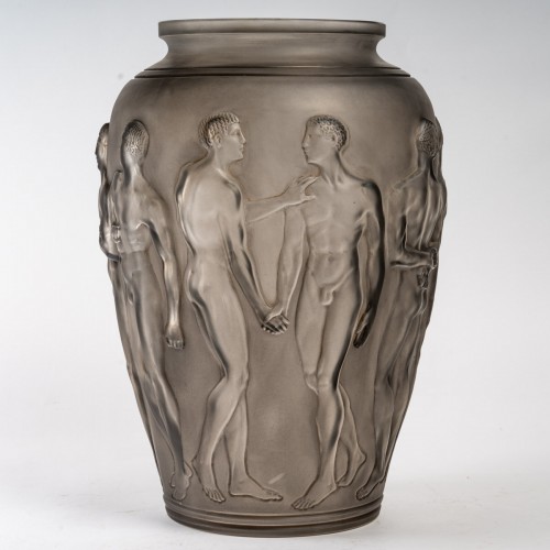 Verrerie, Cristallerie  - 1928 René Lalique - Vase Palestre