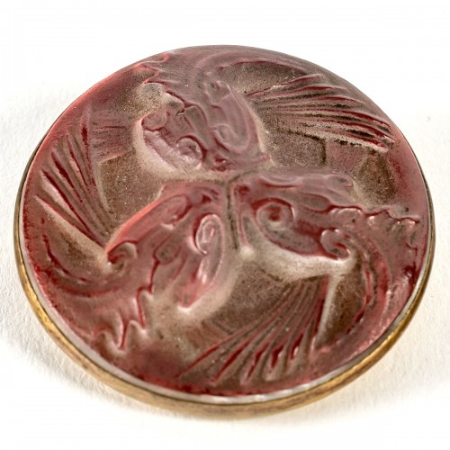 1911 René Lalique - Broche Poissons - Verrerie, Cristallerie Style Art nouveau