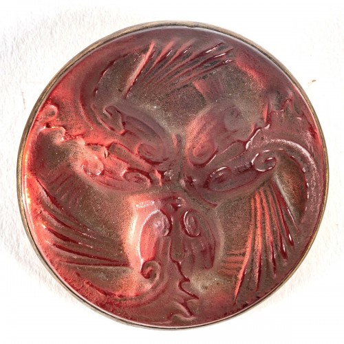 XXe siècle - 1911 René Lalique - Broche Poissons