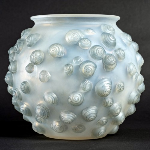 Verrerie, Cristallerie  - 1926 René Lalique - Vase Palissy