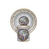 Tasse en porcelaine tendre de Sèvres - XVIIIe siècle