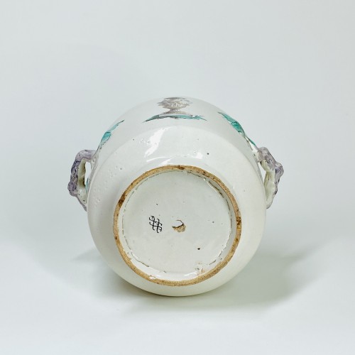 Earthenware bottle bucket from Saint-Amand-les-Eaux - 18th century - 