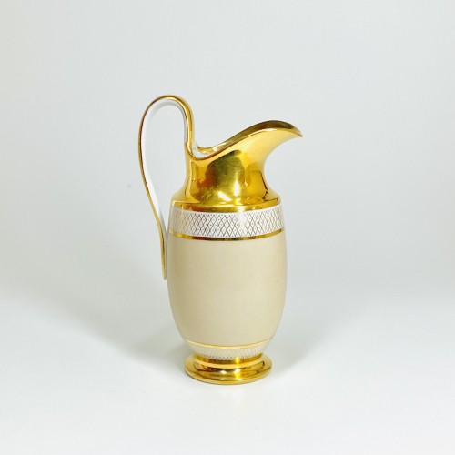 Paris porcelain coffee service, Manufacture de Dagoty Circa 1815-20 - Empire