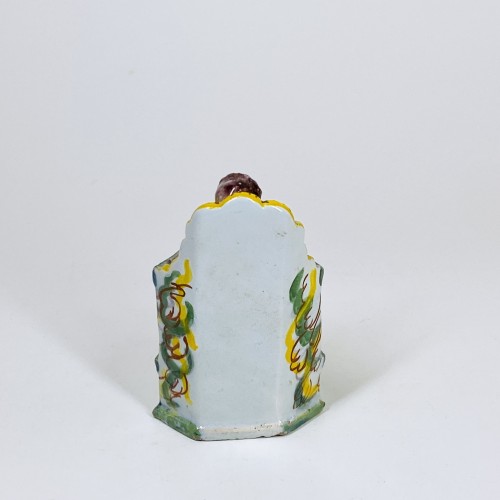Céramiques, Porcelaines  - Statuette en faïence de Delft - XVIIIe siècle