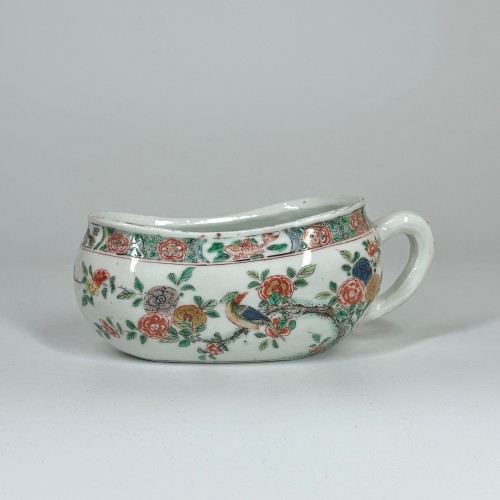 Famille verte Chinese porcelain Bourdaloue - Kangxi period (1662-1722) - 