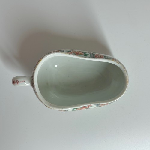 18th century - Famille verte Chinese porcelain Bourdaloue - Kangxi period (1662-1722)