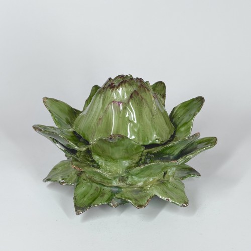 Artichaut en trompe l'oeil - Allemagne XVIIIe siècle - Louis XV