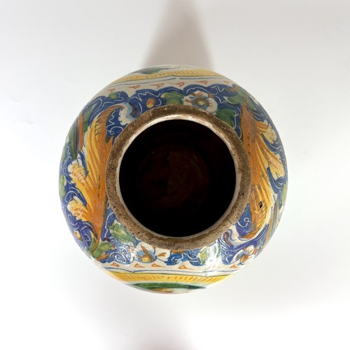 Renaissance - Venetian Majolica Ball Vase - Sixteenth Century