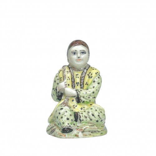 Mennecy soft-paste porcelain statuette Eighteenth century