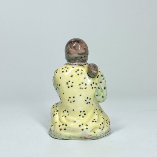 Porcelain & Faience  - Mennecy soft-paste porcelain statuette Eighteenth century