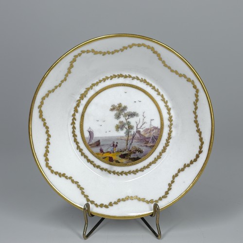 Tasse litron en porcelaine de Sèvres du XVIIIe siècle - Céramiques, Porcelaines Style Louis XV