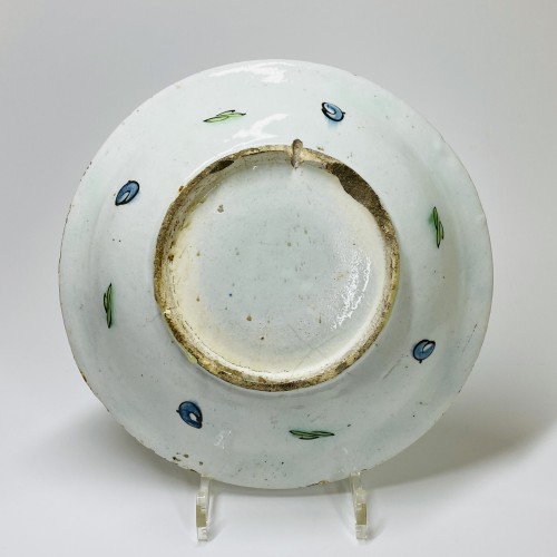 Iznik - Plat dit «tabak» XVIIe siècle - Céramiques, Porcelaines Style Renaissance