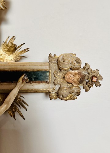Art sacré, objets religieux  - Crucifix - Trapani (Sicile), XVIIe siècle