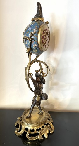 XIXe siècle - Pendule japonisante de la fin du XIXe siècle