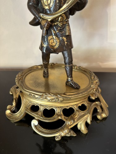 Napoléon III - Japanese style clock from the second half of the 19th century