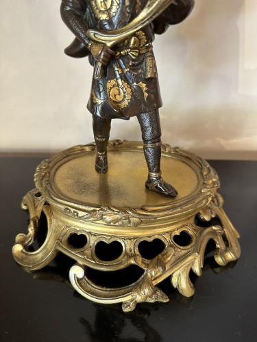 Napoléon III - Pendule japonisante de la fin du XIXe siècle