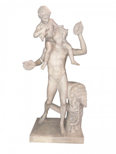 Gennaro de Crescenzo « bacchus et l’enfant » 1843