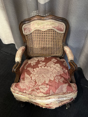 Fauteuil d'enfant estampillé L. C. Carpentier - Sièges Style Louis XV