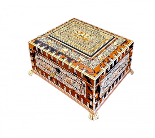 Coffret Anglo-indien, Vizagapatam début XXe