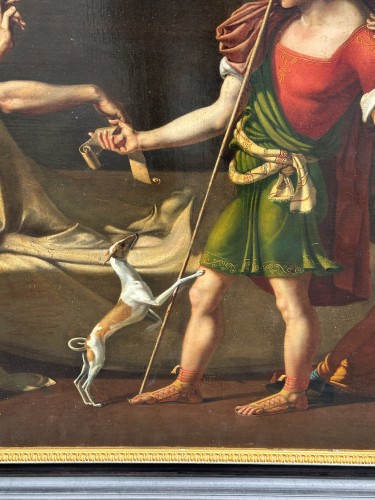  -  Le retour du fils prodigue  - Attribué à à Pietro BENVENUTI ( 1769-1844 )