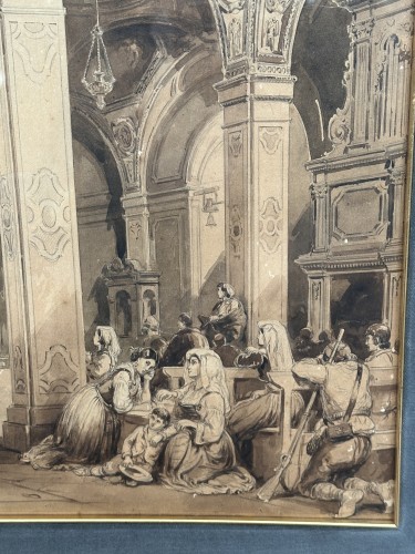 Vianelli Achille (1803 - 1894)  - Dôme de Salerno 1860 - 