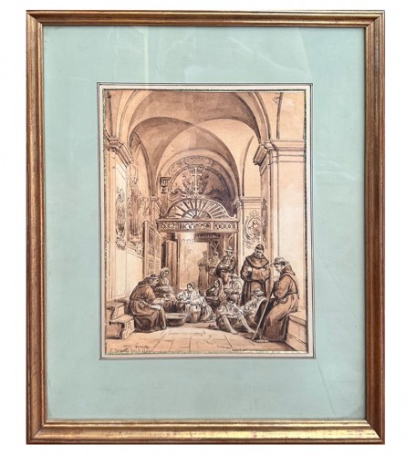 Vianelli Achille (1803 - 1894)  San Pasquale 1850
