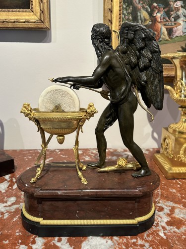 L'Arrotino, bronze d'époque Empire - Sculpture Style 