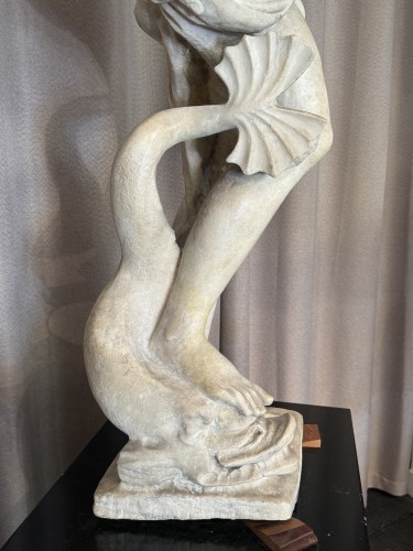 XVIIIe siècle - Grande Venus en marbre de Carrare, Italie XVIIIe siècle