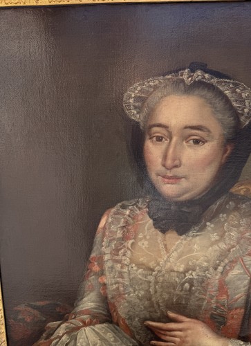  - Portrait de dame XVIIIe siècle