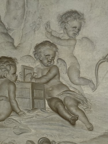  - Les Amours jouant, attribué à DE WIT Jacob (c. 1695 - 1754)